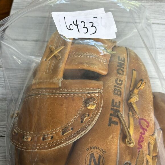 Nesco All Star Baseball Glove 9900 12" Leather Right Hand Throw Deep‎ Scoop - Picture 10 of 16